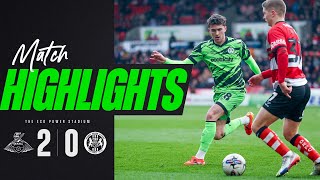 Match Highlights  Doncaster Rovers 20 Forest Green [upl. by Einuj]