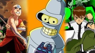 Top 10 Cartoons of the 2000s [upl. by Eenolem]