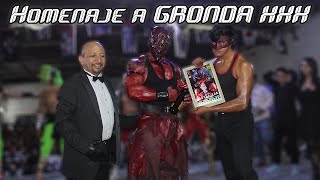 Gronda XXX recibe homenaje por 22 años de trayectoria de parte de quotVikmaskquot [upl. by Owades]