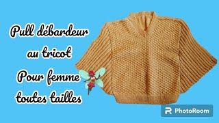 Pull débardeur pour femme au tricot toute tailles… [upl. by Nylaehs924]