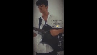 Sanam Re🖤OfficialArijitSingh sanamre sadsong [upl. by Naujej]