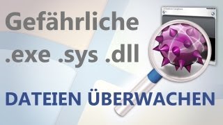 PC Schutz Windows Systemdateien auf Manipulationen prüfen  Trojaner Virus erkennen [upl. by Nonnerb268]