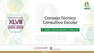 1a Sesión Extraordinaria y Solemne del XLVIII Consejo Técnico Consultivo Escolar [upl. by Allecsirp472]