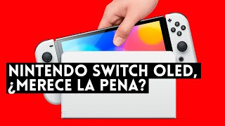 Análisis NINTENDO SWITCH OLED ¿MERECE la PENA  Detalles e impresiones de la NUEVA SWITCH [upl. by Sirapal48]