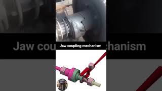 Jaw coupling mechanism  Mechanical working engineeringdiscipline mechanical machine automobile [upl. by Ofelia]