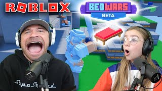 The CRAZIEST BedWars FAMILY Team UP Does The Sopo Squad Pull It Off Roblox Bed Wars [upl. by Ayote]