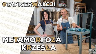 Jak odnowić krzesło  Stylizacja starych mebli metamorfoza DIY [upl. by Cavuoto]