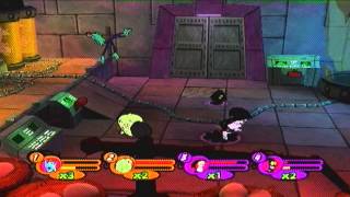 The Grim Adventures of Billy amp Mandy The Video Game  Greens Vs Blacks [upl. by Itsuj8]