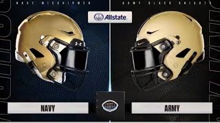 EA SPORTS College Football 25 Simulation The Navy Midshipmen vs The Army Black Knights [upl. by Ronel]