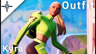 Fortnite Kyra skin  GAMEPLAY [upl. by Aizahs]