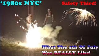 1980s NYC What The 4th Of July Was Really Like Queens 1988 [upl. by Nsaj13]