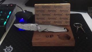 LionSteel TRE Thor Damasteel Damascus Review [upl. by Atima]