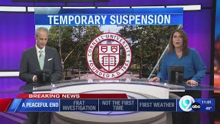 Cornell University fraternity suspended after police receive a sexual assault report [upl. by Dunaville825]