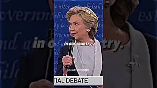 Donald Trump Destroyed Hillary Clinton 🔥 alphamale automobile mentalhealthcare funny [upl. by Rebmetpes]