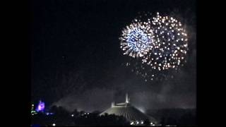 Walt Disney World quotWISHESquot Fireworks from Bay Lake Tower  August 21 2010 [upl. by Valida14]