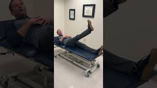 Upper Rectus Femoris strengthening Quad Straight Leg Raises [upl. by Shaffer]