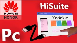 HiSuite Kurulum Pc Bağlantısı Rehber Video Uygulama Yedeklemesi [upl. by Salome26]