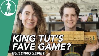 Senet  Making an Ancient Egyptian Board Game  Part 1  ANCIENT GAMES [upl. by Brandtr]