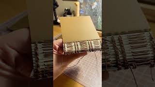 Book Binding Stitching Tutorial  handmade notebook [upl. by Far371]