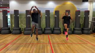 Cardio Kickboxing  Episode 9 with MziFitness  AeroFitSA [upl. by Ellenor]