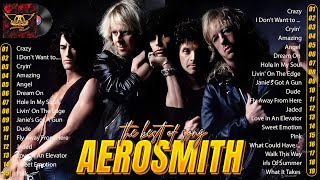 Top 100 Aerosmith Best Songs🎶 Aerosmith Greatest Hits Full Album [upl. by Denie]