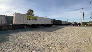 I031 passing hermitage road with csx 887 leading [upl. by Aretse]