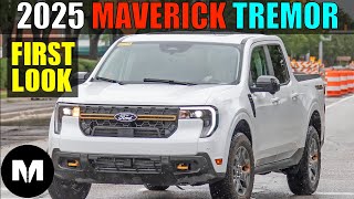 2025 Ford Maverick Tremor Caught With No Camo [upl. by Ajuna]