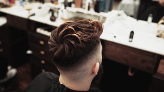 Mens textured haircut styled using Slick Gorilla Hair Styling Powder [upl. by Haswell]