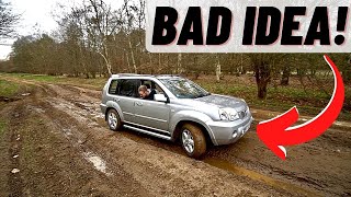 We went 4x4 off roading with NO EXPERIENCE  lunch time cook up Thetford Forest UK fourwheel drive [upl. by Eniamert96]