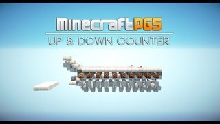 Up amp Down Counter with Reset  Minecraft [upl. by Danila]