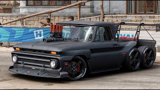 Forza Horizon 5  1965 DeBerti Chevrolet C10 Slayer 6X6 [upl. by Alakim]