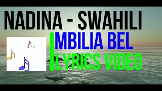 NADINA SWAHILI MBILIA BEL  LYRICS  English Translation [upl. by Leiahtan548]