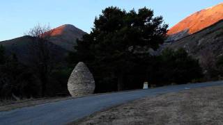 Andy Goldsworthy Refuges dArt DignelesBains HauteProvence France Extended Film with Sound [upl. by Anavoig]