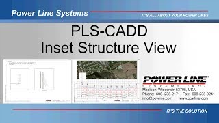 PLSCADD Inset Structure View [upl. by Asiulana435]