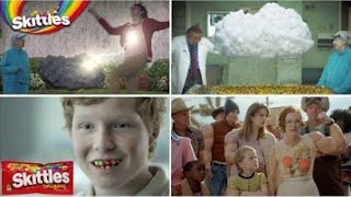 Top 10 Most Exciting Skittles Taste The Rainbow Funny Commercials Ever [upl. by Pelpel]