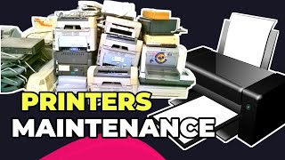 PRINTERS AND PRINTER MAINTENANCE  CISCO IT Essentials Chapter 8 Lecture electroteach [upl. by Jermaine]