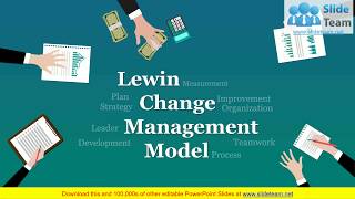 Lewin Change Management Model PowerPoint Presentation Slides [upl. by Hevak492]