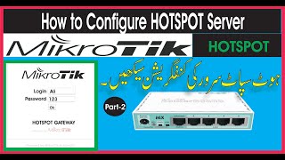 Mikrotik hotspot configuration in hindi  How to configure HotSpot in Mikrotik  mikrotik configure [upl. by Narad]