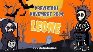 🔮PREVISIONI LEONE NOVEMBRE 2024🔮 Lettura carte tarocchi amore interattivi online oggi rituali [upl. by Alves]