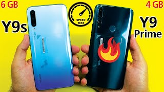 Huawei Y9s vs Huawei Y9 Prime 2019 Speed Test  Dont Upgrade [upl. by Adnertal552]