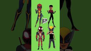 Choose the right correct for SiGem channel x deadpool x ladypool deadpool marvelstudios [upl. by Amara]