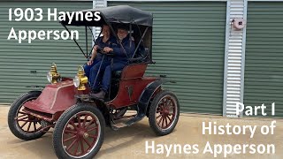 1903 Haynes Apperson Part 1  History of Haynes Apperson [upl. by Garrison438]