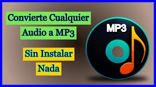 ✅ como CONVERTIR Cualquier AUDIO a MP3 sin programas 2023 [upl. by Ingar255]