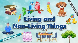 Living Things vs NonLiving Things I Living Things  Non Living Things  Science Video science [upl. by Raye367]