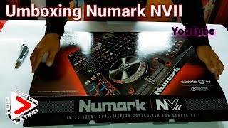 Numark NVII Unboxing Mixer2018 [upl. by Kcinomod362]