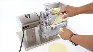 Tortilla Maker Electric Machine Roller With Motor Modern Design Prensa Tortilladora Tortillas a mano [upl. by Ileana]