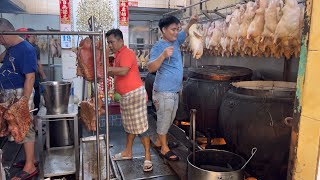 Unbelievable Chinese People Become Billionaires By Selling Roasted Meat In Vietnam [upl. by Eanad297]