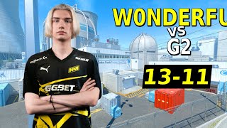 INSANE GRAND FINAL  w0nderful 1311 vs G2  Esports World Cup 2024 CS2 POV [upl. by Fahey]