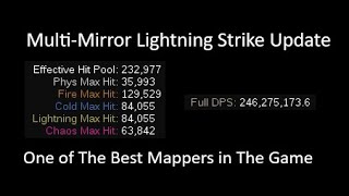 MultiMirror SemiVaal lightning strike UpdateShowcase  325 Path of Exile [upl. by Aihsein]