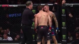 UFC 242 Khabib Nurmagomedov vs Dustin Poirier [upl. by Ardnuat577]